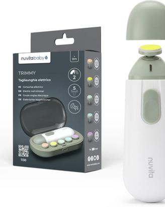Tagliaunghie elettrico per neonati Trimmy Nuvita