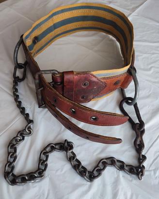 Cintura vintage cuoio SAPOSER  Modello Brevettato