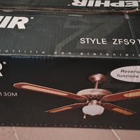 Ventilatore a pale da soffitto