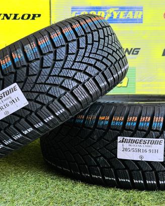 X2: Invernali 205/55R16 91H -BRIDGESTONE- al 85%