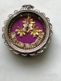 Reliquia Religiosa con sigillo ceralacca emetallo