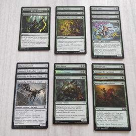 Mazzo carte Magic Mono Verde SEGNALINI mtg
