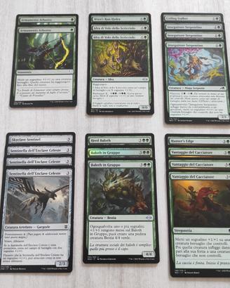Mazzo carte Magic Mono Verde SEGNALINI mtg