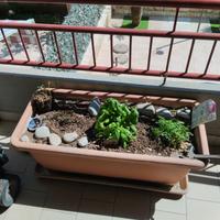 #Vasi in resina #fioriere per #terrazzi