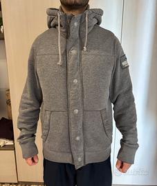 Giacca felpata con interno trapuntato Hollister