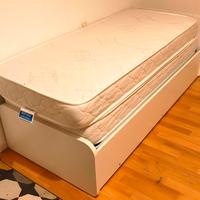 letto estraibile salvaspazio singolo/matrimoniale 