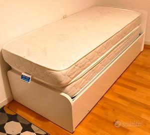 letto estraibile salvaspazio singolo/matrimoniale 