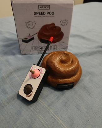 Cacca Radiocomandata "Speed Poo" (pile incluse)