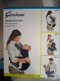 Marsupio Giordani 3 in 1