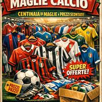 stock maglie calcio