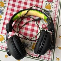 Cuffie da gaming con cavo e microfono reclinabile