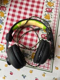 Cuffie da gaming con cavo e microfono reclinabile