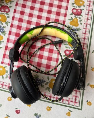 Cuffie da gaming con cavo e microfono reclinabile