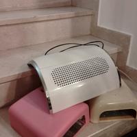 2 Fornetti unghie + aspiratore 