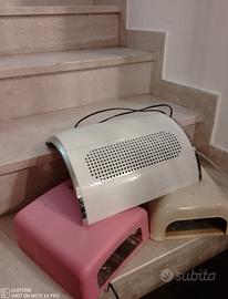2 Fornetti unghie + aspiratore 