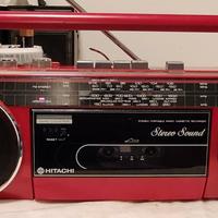 Radio stereo boombox Hitachi revisionato 