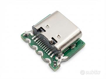 Adattatore da USB-A a USB-C (scheda PCB a saldare)