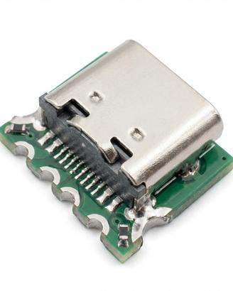 Adattatore da USB-A a USB-C (scheda PCB a saldare)