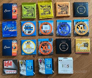 Corde per chitarra elettrica acustica classica