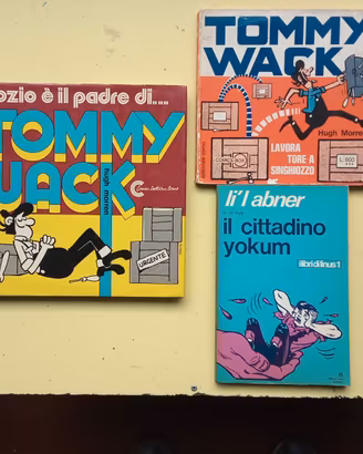 Volumi a fumetti TOMMY WACK, L'IL ABNER e altri