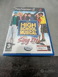 High school musical Sing it game PS2
