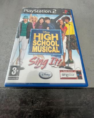 High school musical Sing it game PS2