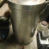 1 tanica per olio/ vino (da pulire internamente)