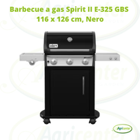 Barbecue gas Spirit E325 - Nero