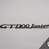 Logo, fregio, scritta, written Alfa Romeo 1300 GT 