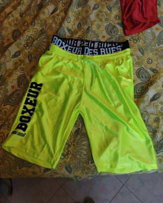 boxeur pantaloncini gialli Flow brillante 
