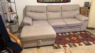Divano letto  con penisola