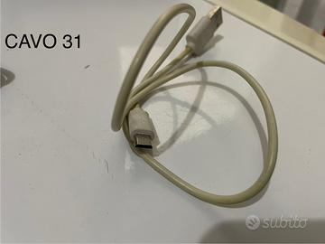 Cavo caricabatteria spinotti di vario genere