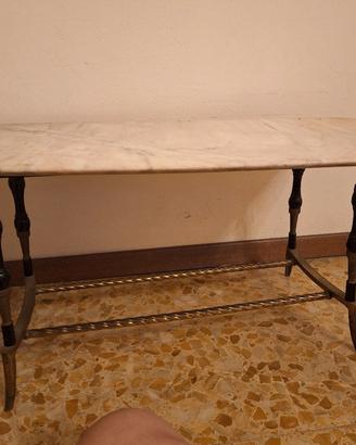 tavolino in marmo vintage