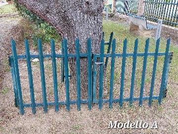 Cancello pedonale a 2 ante - Ringhiera - Cancello