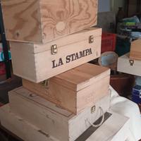 scatole legno