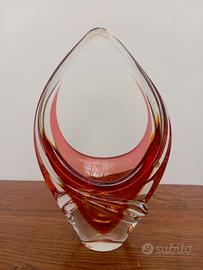 Vaso grande in vetro di Murano, anni 50