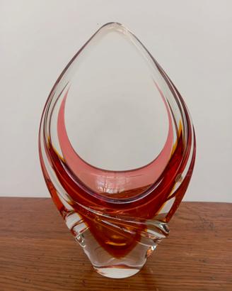 Vaso grande in vetro di Murano, anni 50