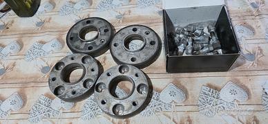 DISTANZIALI 30MM/25MM 4X108 PEUGEOT CITROEN FORD