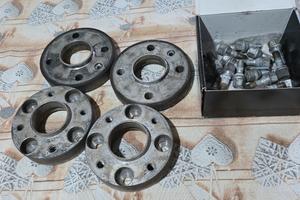 DISTANZIALI 30MM/25MM 4X108 PEUGEOT CITROEN FORD