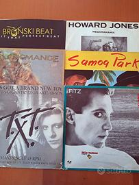 6  Dischi  MIX  12"  originali  anni  80