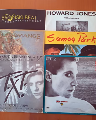 6  Dischi  MIX  12"  originali  anni  80