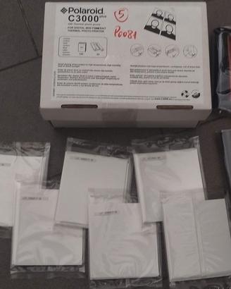 Kit Cons Polaroid C3000 P0081 Nastri + Tessere pvc