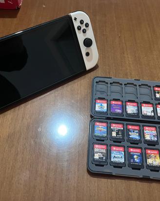 Nintendo Switch Oled + 20 giochi