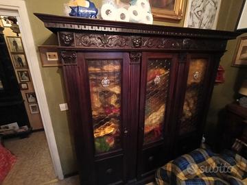 MOBILE ANTICO VETRINA 