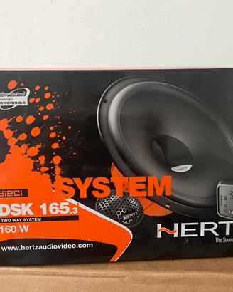 Hertz DSK 165.3 Kit Casse Auto 16,5cm 160W RMS