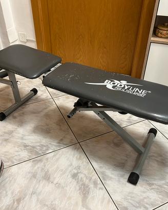 Panca fitness per addominali