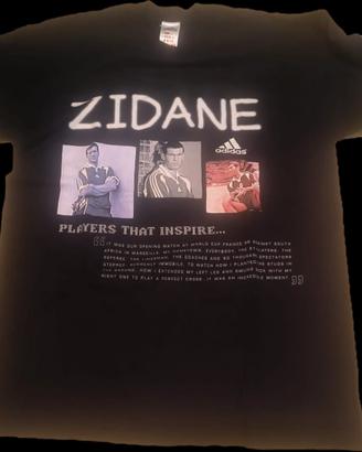 T-shirt Zinedine Zidane - Adidas vintage '90
