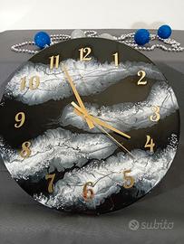 Unica orologio da parete fatto a mano 35 sm.