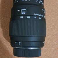 Obiettivo Sigma 70-300mm