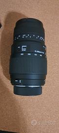 Obiettivo Sigma 70-300mm